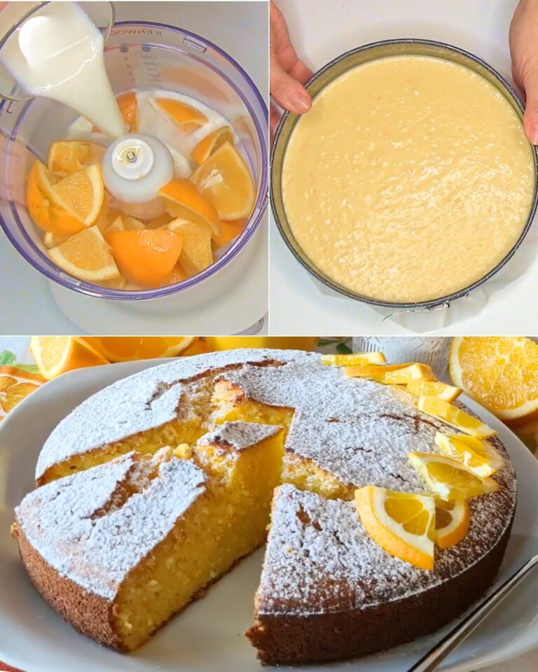 Ciasto_pomara_czowe_z_miksowanymi_owocami__puszysty__pyszny_i_aromatyczny_deser