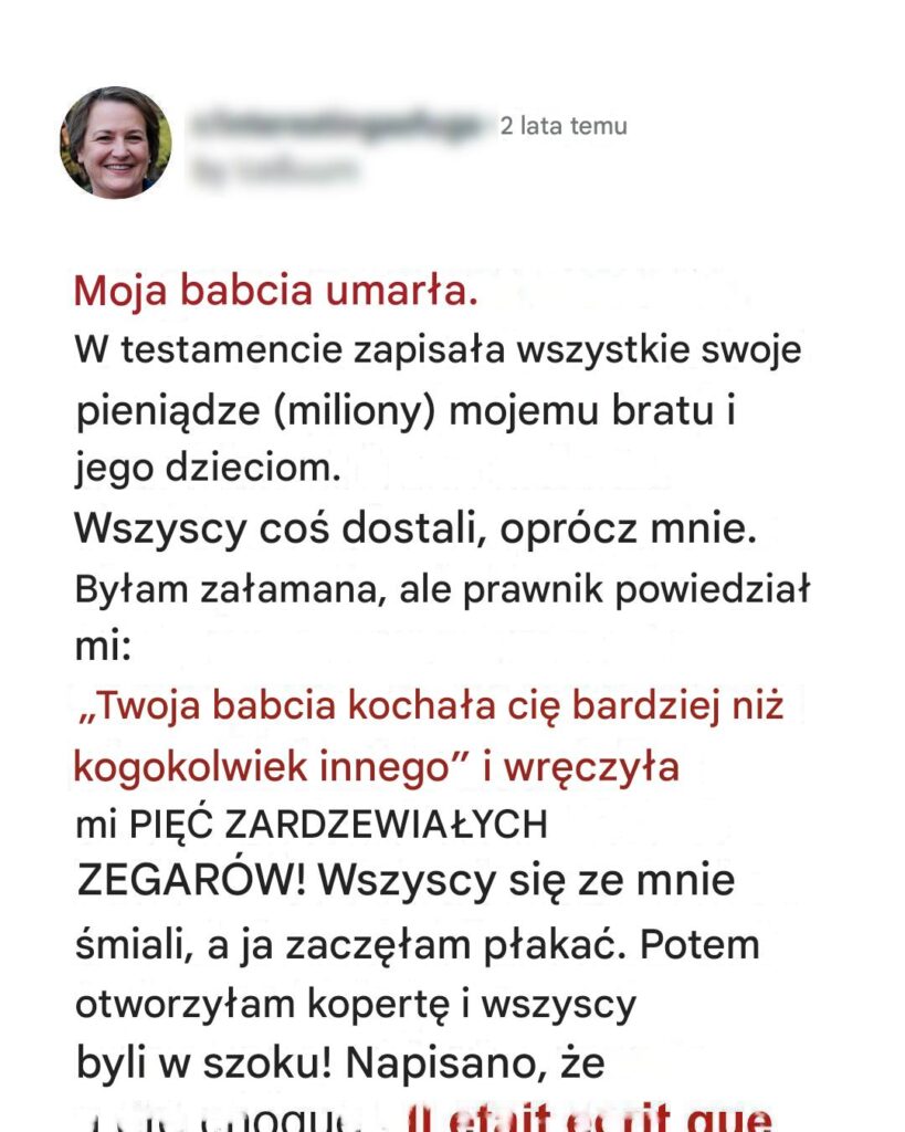 Linda_odziedziczy_a_po_babci_zegarki__kt_re_mia_a_ju__w_podesz_ym_wieku__podczas_gdy_jej_brat_kupi__dom___8211__nie_wiedz_c_o_tym__otrzyma_a_prawie_200_000_dolar_w_ Linda_odziedziczy_a_po_babci_zegarki__kt_re_mia_a_ju__w_podesz_ym_wieku__podczas_gdy_jej_brat_kupi__dom___8211__nie_wiedz_c_o_tym__otrzyma_a_prawie_200_000_dolar_w_