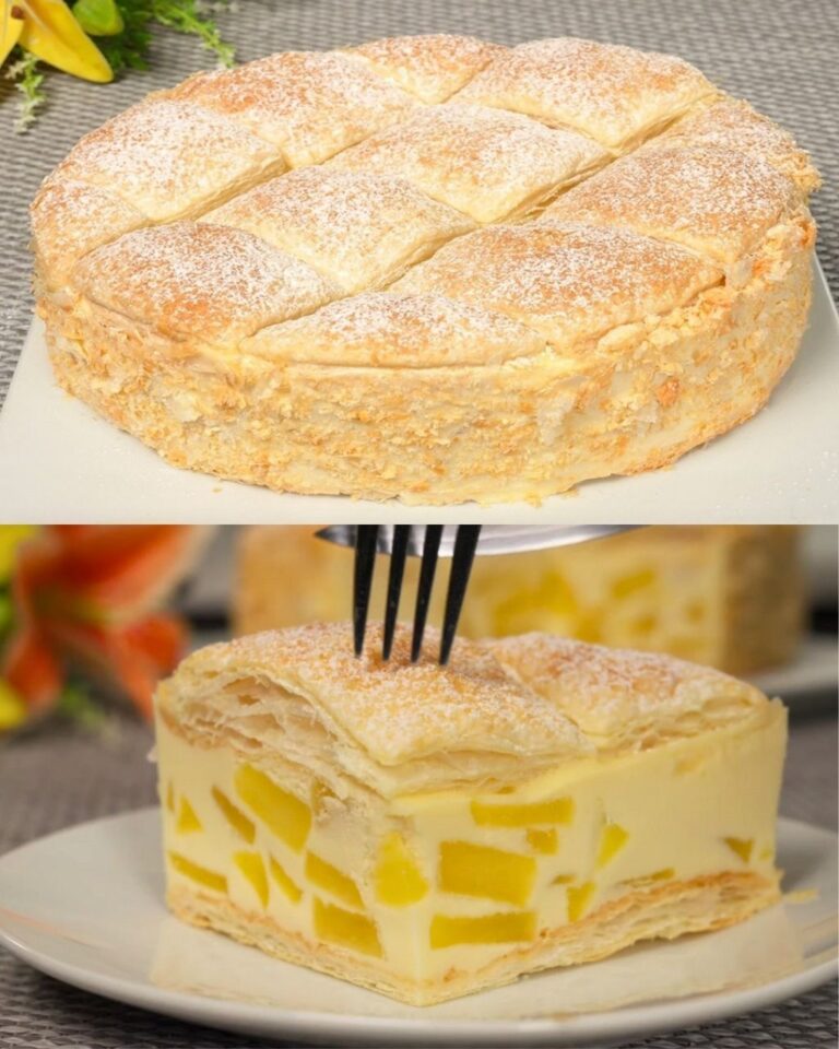Tarta_z_ciasta_francuskiego_z_jab_kami_i_kremem_jogurtowym