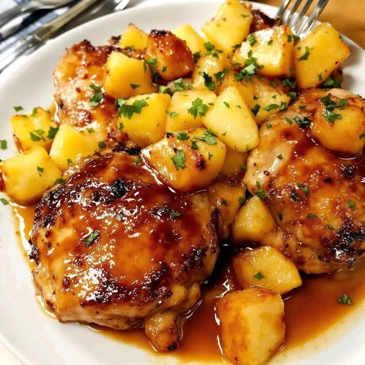 Kurczak_w_sosie_miodowo_czosnkowym_z_pieczonymi_ziemniakami-1 Kurczak_w_sosie_miodowo_czosnkowym_z_pieczonymi_ziemniakami-1