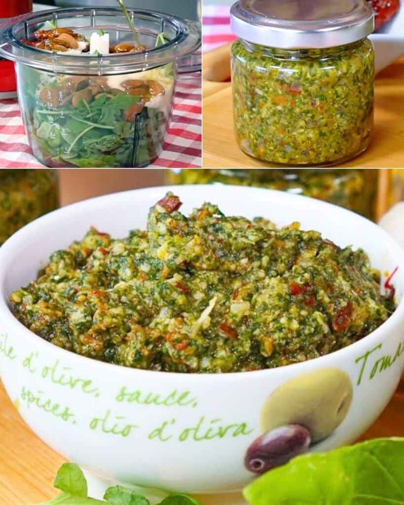 Pesto_z_Rukoli_i_Suszonych_Pomidor_w__Wyj_tkowa_Przyprawa_o__wie_ym_Smaku Pesto_z_Rukoli_i_Suszonych_Pomidor_w__Wyj_tkowa_Przyprawa_o__wie_ym_Smaku