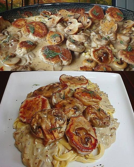 Medaliony_w_sosie__mietanowo_grzybowym_jak_z_restauracji-2 Medaliony_w_sosie__mietanowo_grzybowym_jak_z_restauracji-2