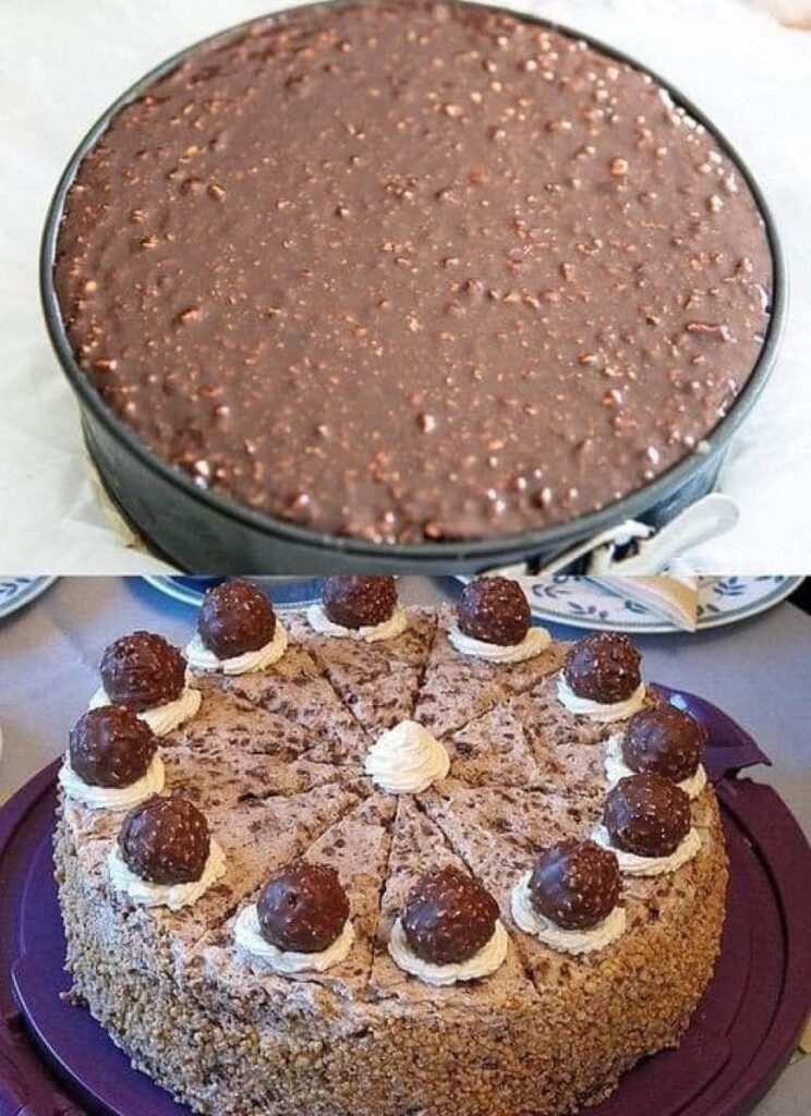 Tort_Ferrero_Rocher___Czekoladowa_Rozkosz_z_Orzechow__Nut__ Tort_Ferrero_Rocher___Czekoladowa_Rozkosz_z_Orzechow__Nut__
