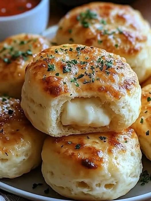 Air_Fryer_Pillsbury_Biscuit_Garlic_Butter_Cheese_Bombs