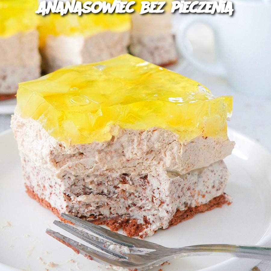Ananasowiec_bez_pieczenia Ananasowiec_bez_pieczenia
