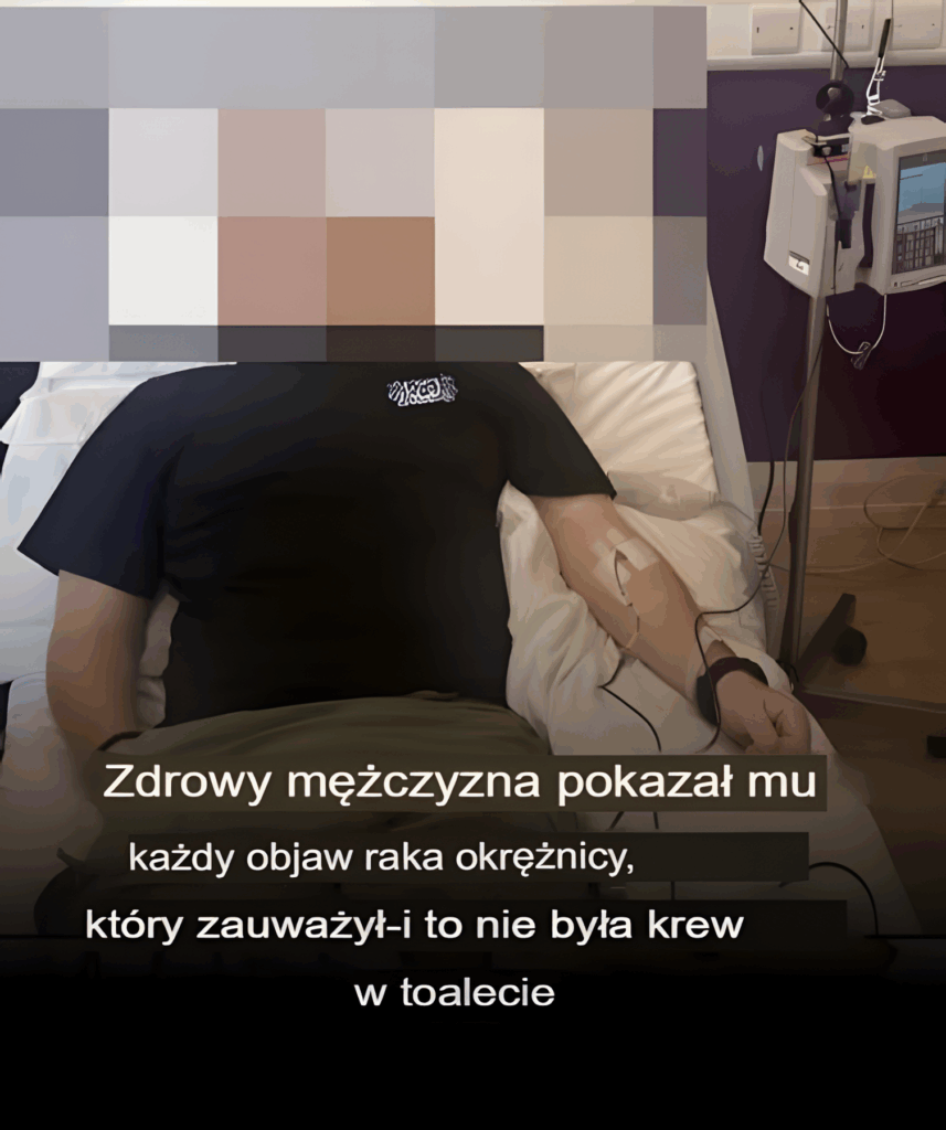 38_letni_m__czyzna__kt_ry_og_lnie_cieszy_si__dobrym_zdrowiem__zauwa_y__jedyny_objaw_raka_jelita_grubego__brak_krwi_w_stolcu_