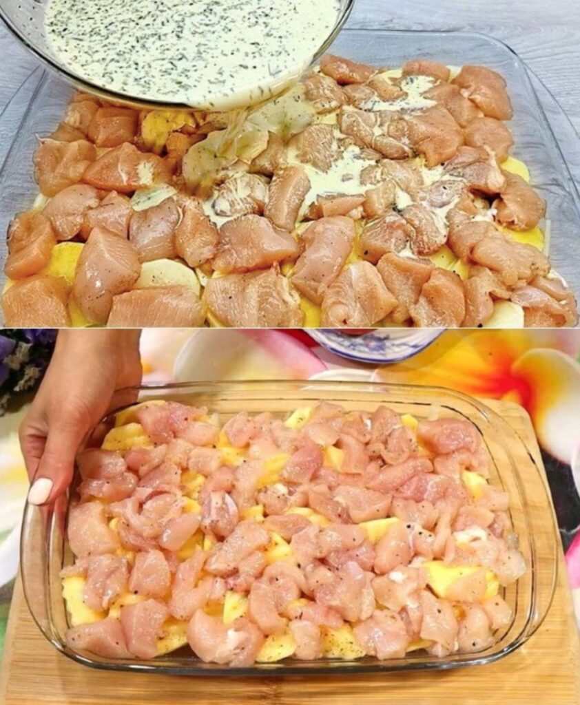 H_hnchen_Kartoffel_Gratin__Zergeht_auf_der_Zunge H_hnchen_Kartoffel_Gratin__Zergeht_auf_der_Zunge