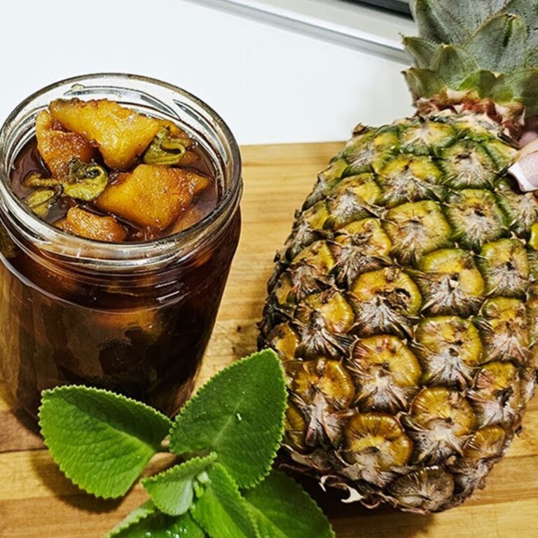 CUDOWNY_SYROP__Leczy_suchy_kaszel__duszno_ci__gryp___przezi_bienie_i_inne_dolegliwo_ci___Ananas_z_mi_t______