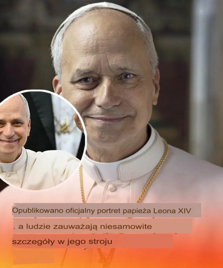 Opublikowano_oficjalny_portret_papie_a_Leona_XIV__a_ludzie_szybko_zacz_li_kwestionowa__jeden_szczeg__
