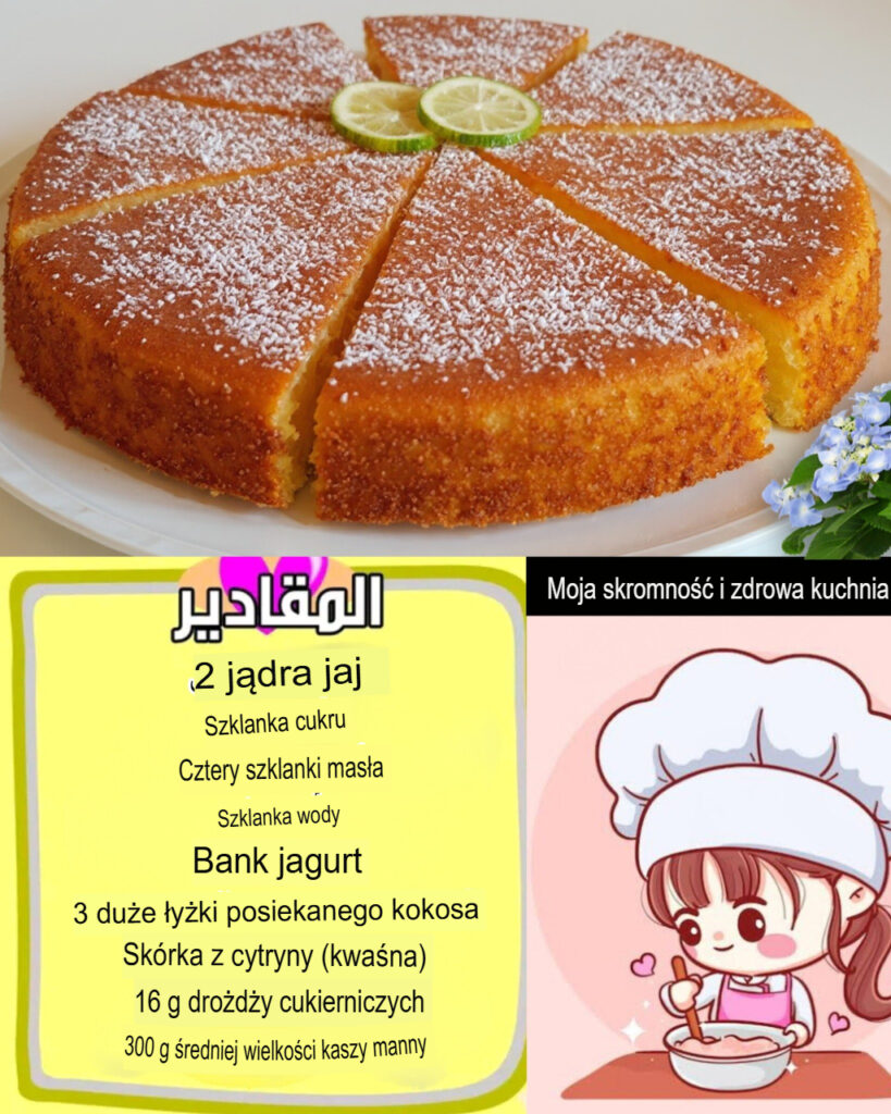 Pyszna_Basbousa_bez_mleka Pyszna_Basbousa_bez_mleka