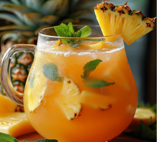 Tropikalny_poncz_ananasowo_limonkowy
