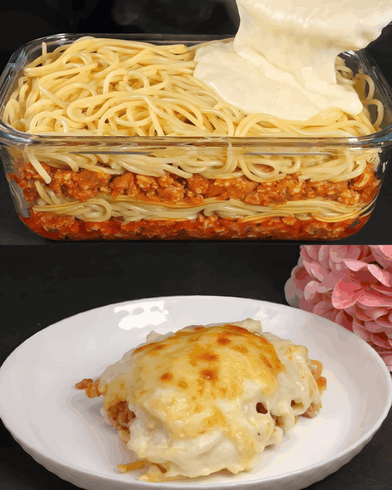 Zapiekany_spaghetti_z_kremowym_sosem_serowym