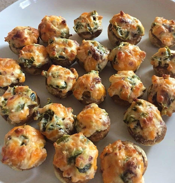 Pyszne_pieczarki_faszerowane_mi_sem_kraba___ Pyszne_pieczarki_faszerowane_mi_sem_kraba___