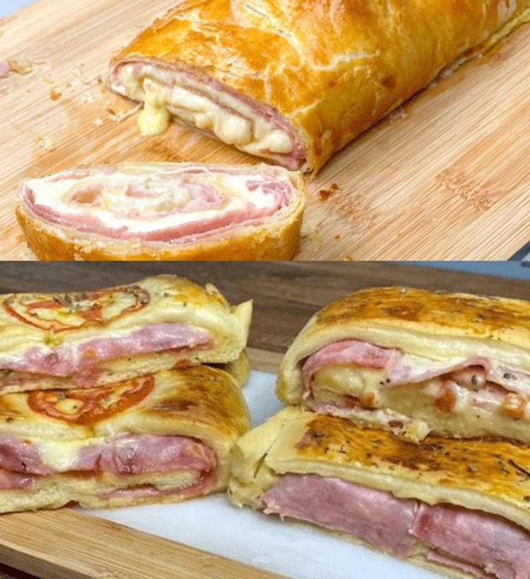 B_yskawiczny_strudel_z_ciasta_francuskiego_z_szynk__i_serem__po_prostu_PYSZNY_ B_yskawiczny_strudel_z_ciasta_francuskiego_z_szynk__i_serem__po_prostu_PYSZNY_