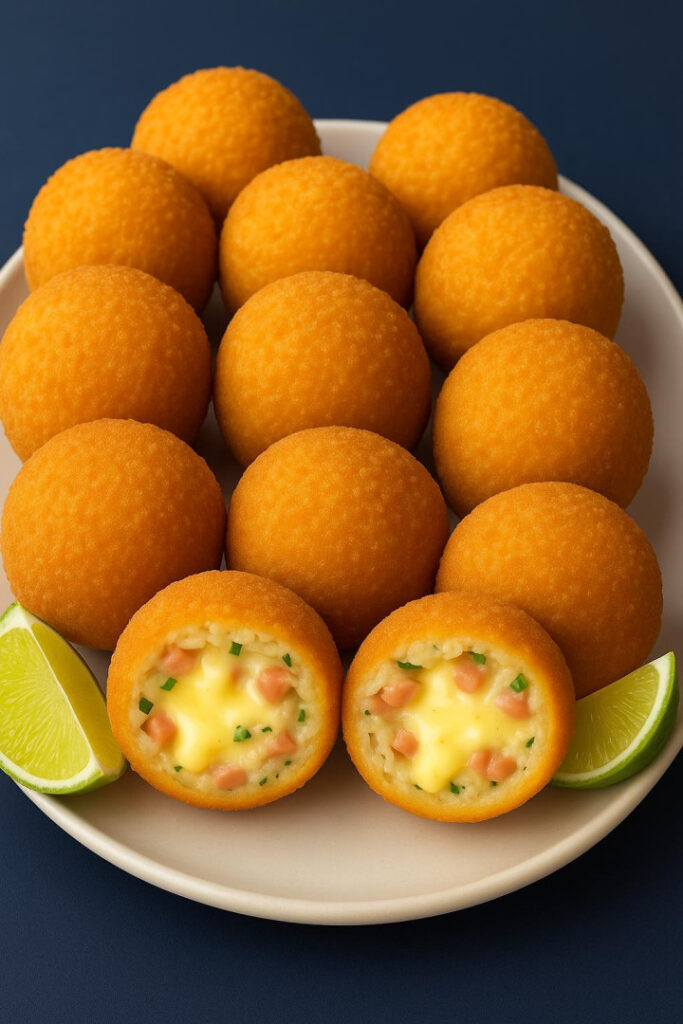 Rice_balls_stuffed_with_cheese_and_ham__Arancini_ Rice_balls_stuffed_with_cheese_and_ham__Arancini_