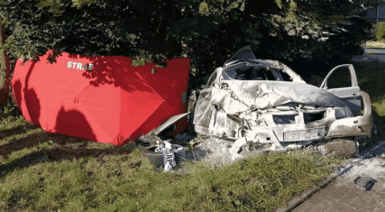 Nie__yje_wicemistrz_Polski__Zgin___w_tragicznym_wypadku__z_jego_BMW_nic_nie_zosta_o