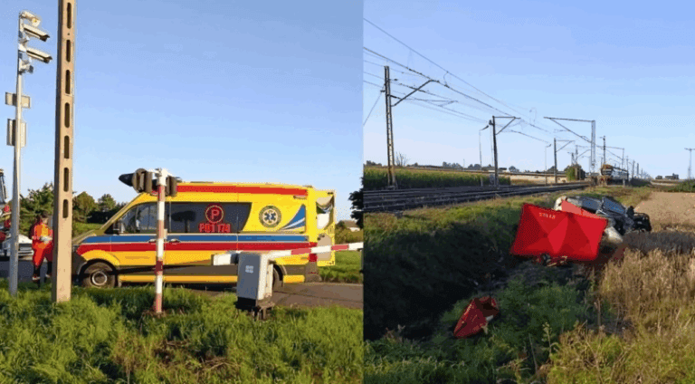 Tragiczny_wypadek_na_przeje_dzie_kolejowym__Zgin___policjant_po_s_u_bie
