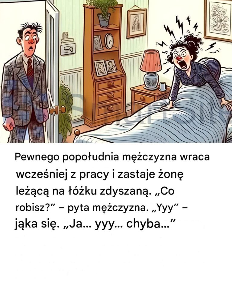 Dowcip_dnia__Pewnego_dnia_m__czyzna_zastaje_swoj___on__w____ku_o_godzinie_15_00_