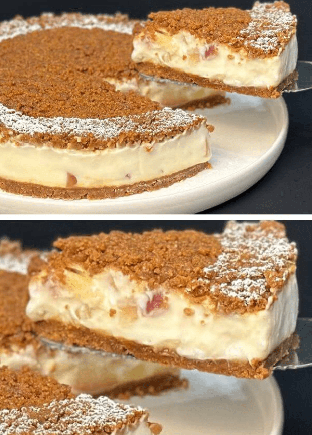 SENZA_FORNO___La_Torta_di_mele_pi__gustosa_che_abbia_mai_assaggiato__tutti_chiederanno_Ricetta