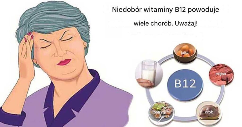 4_objawy_niedoboru_witaminy_B12_i_4_produkty_spo_ywcze_bogate_w_t__witamin_