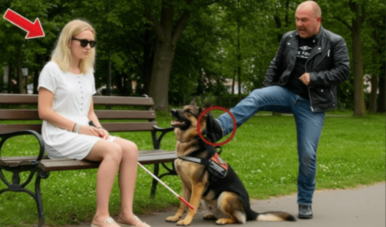 Motocyklista_kopie_psa_przewodnika_niewidomej_dziewczyny__Sekund__p__niej_dzieje_si__co__niewiarygodnego_