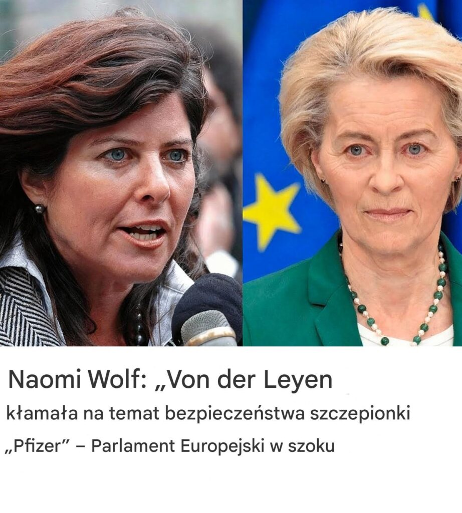 Naomi_Wolf___Von_der_Leyen_sk_ama_a_na_temat_bezpiecze_stwa_szczepionki_Pfizera____Parlament_Europejski_w_szoku Naomi_Wolf___Von_der_Leyen_sk_ama_a_na_temat_bezpiecze_stwa_szczepionki_Pfizera____Parlament_Europejski_w_szoku