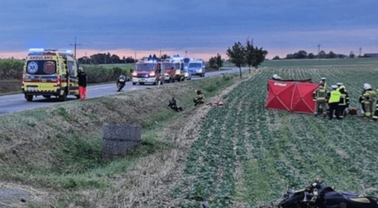Nie__yje_34_latek__zgin___na_polu__W_akcji_policja__stra__po_arna_i_pogotowie