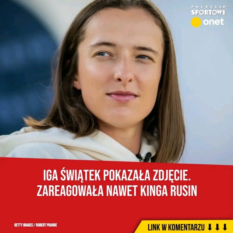 Iga__wi_tek_zaskoczy_a_fan_w_zdj_ciem_z_dzieci_stwa__kt_re_wywo_a_o_reakcje_znanych_osobisto_ci__w_tym_Kingi_Rusin__Co_takiego_pokaza_a_