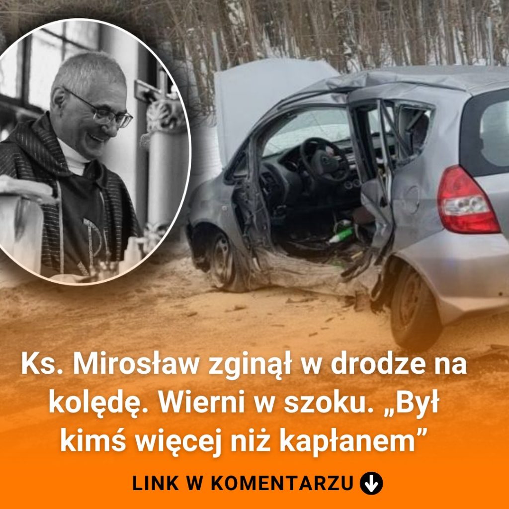 Ks__Miros_aw_zgin___w_drodze_na_kol_d___Wierni_w_szoku___By__kim__wi_cej_ni__kap_anem_
