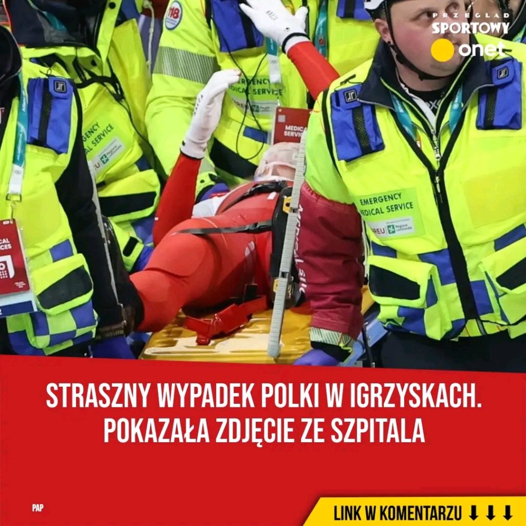 Polka_przem_wi_a_po_wypadku_w_igrzyskach__I_pokaza_a_zdj_cie_ze_szpitala Polka_przem_wi_a_po_wypadku_w_igrzyskach__I_pokaza_a_zdj_cie_ze_szpitala