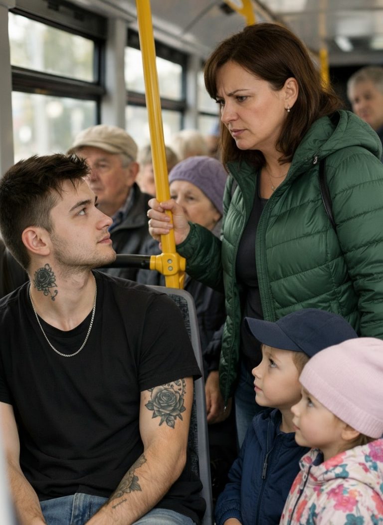 W_autobusie_kobieta_z_dw_jk__dzieci_wszcz__a_skandal_i_za__da_a__aby_m_ody_m__czyzna_ust_pi__jej_miejsca__ale_nagle_m_ody_m__czyzna_zrobi__co___co_sprawi_o___e_wszyscy_pasa_erowie_zamarli_