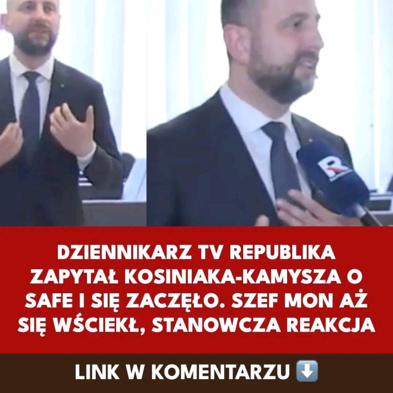 Dziennikarz_TV_Republika_zapyta__Kosiniaka_Kamysza_o_SAFE__Stanowcza_reakcja_szefa_MON